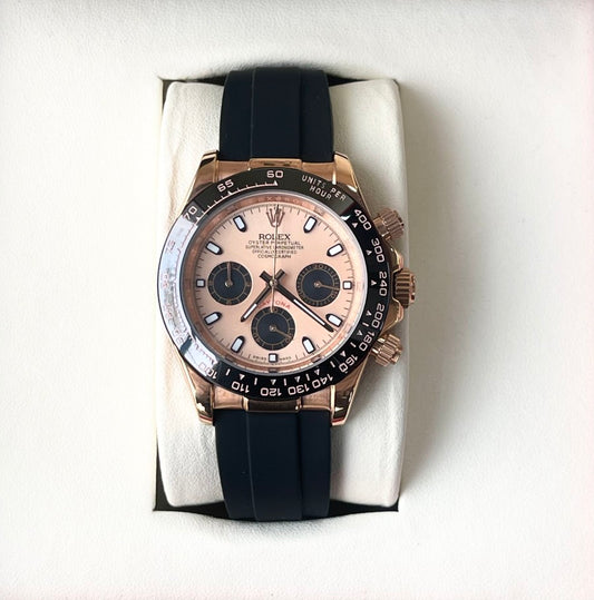 ROLX AUTOMATIC SILICON STRAP WATCH