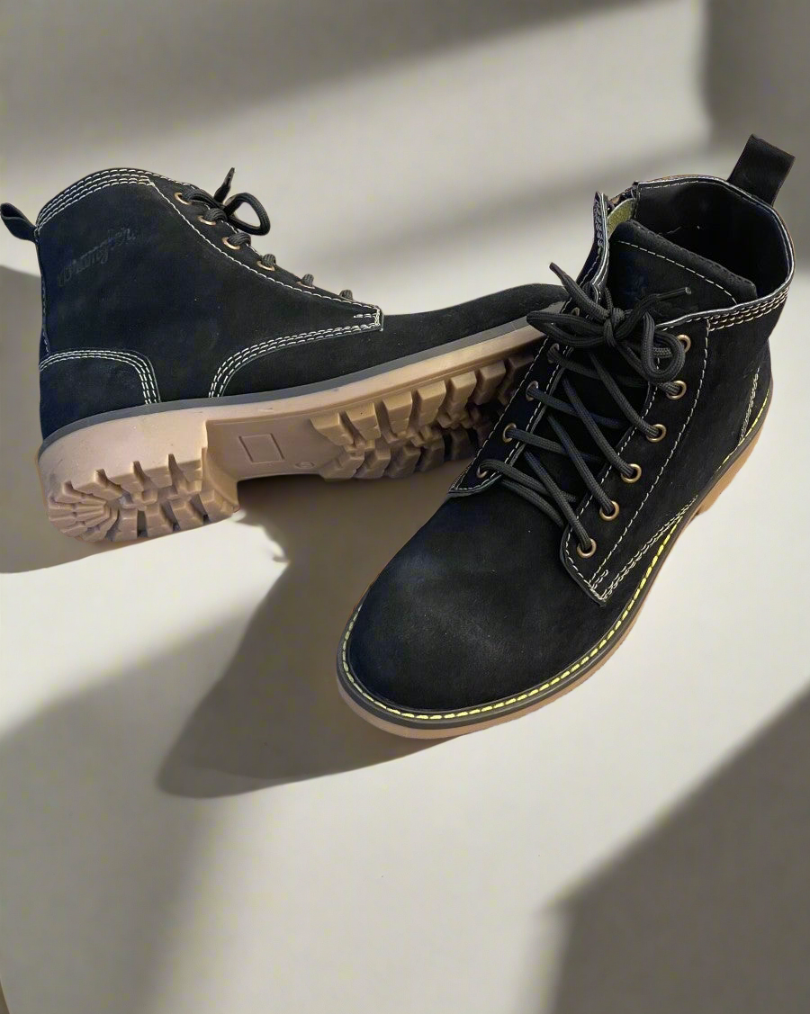 WRNGR LEATHER BOOTS