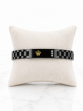 Luxury Black Stainless Steel Wrist Bracelet |
