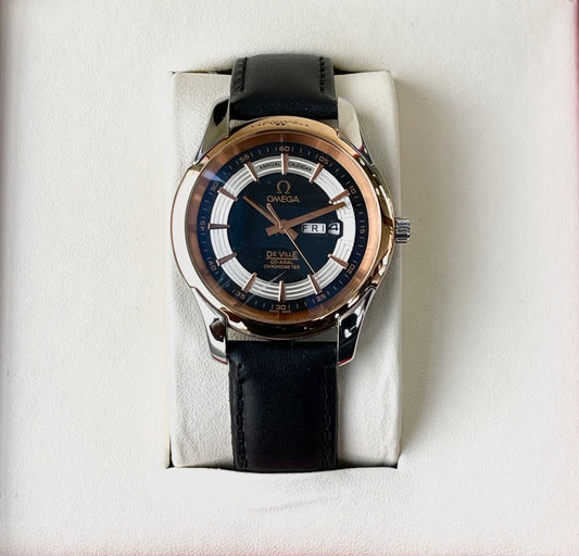 OMGA BASIC LEATHER WATCH
