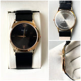 TST LEATHER STRAP WATCH