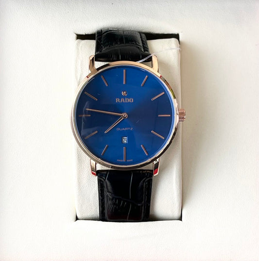 RDO BASIC QUARTZ LEATHER WATCH