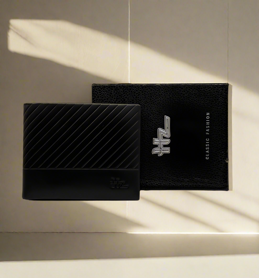 HZ LEATHER  PREMIUM BI FOLD  MENS WALLET