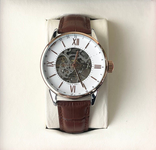 TIST AUTO CHRONO LEATHER WATCH