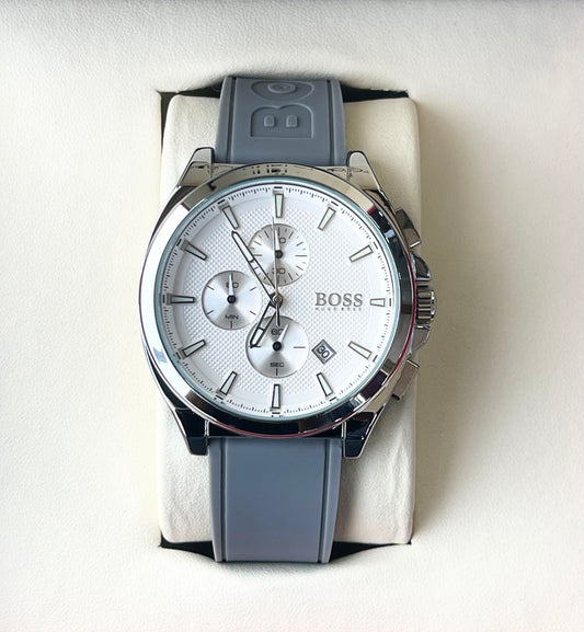 HUG BOS SILICON STRAP WATCH