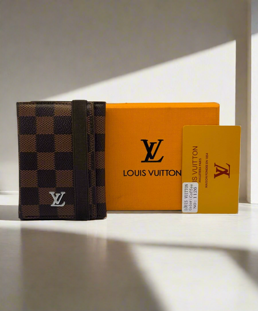 L-V  PRIMIUM TRI FOLD  MENS WALLET