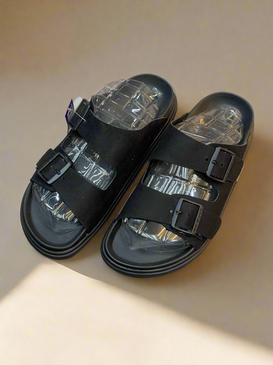 BRKN LEATHER SLIPPER