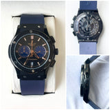 HUBLT CHRONO SILICON WATCH