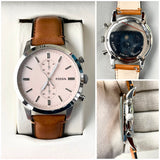 FSL BASIC CHRONO LEATHER WATCH