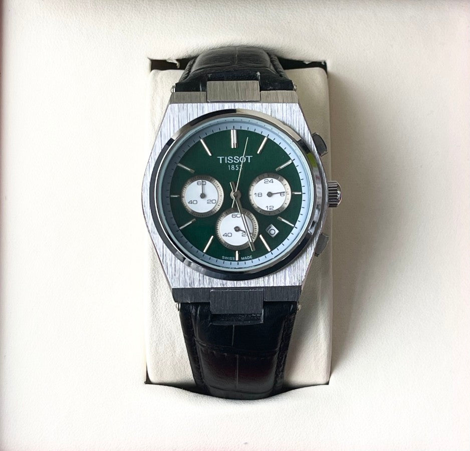TIST CHRONO LEATHER WATCH