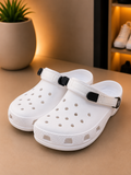 Crocs Classic Clogs – White | Lightweight, Breathable & Comfortable Unisex Slip-On Clogs