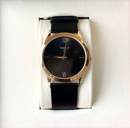 TST LEATHER STRAP WATCH