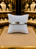 Heritage Greek Key Silver-Tone Bracelet