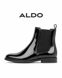 ALDO Luxe Patent Side-Zip Chelsea Boots