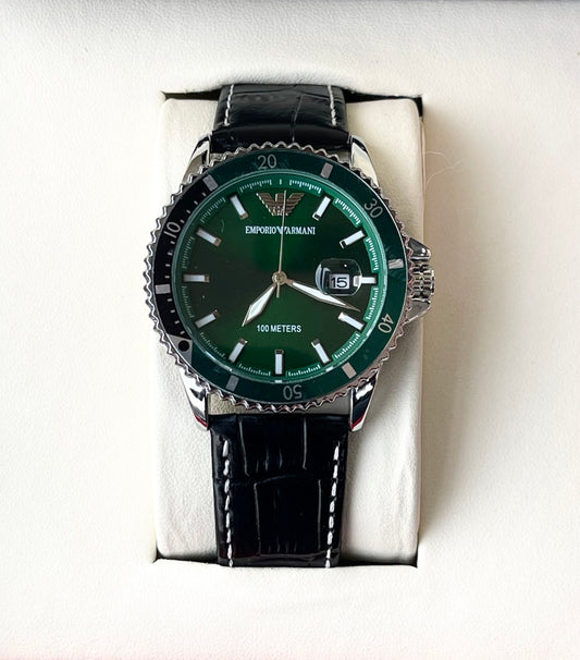 ARMNI LEATHER WATCH