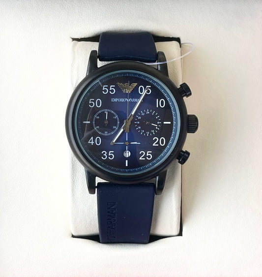 ARMN CHRONO SILICON STRAP WATCH