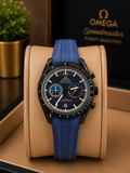 Omega Speedmaster  Chronograph silicon strap watch