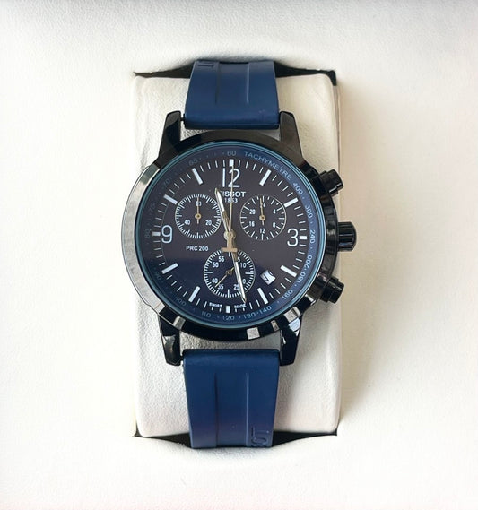 TIST QUARTZ SILICON STRAP WATCH