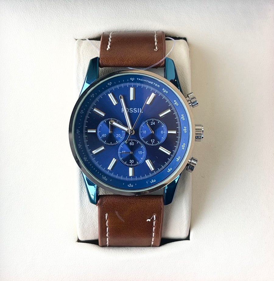 FOSL LEATHER WATCH