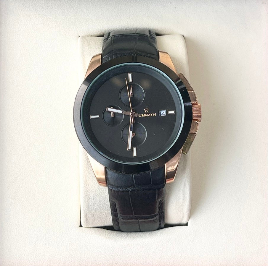 ROMANSON LEATHER WATCH