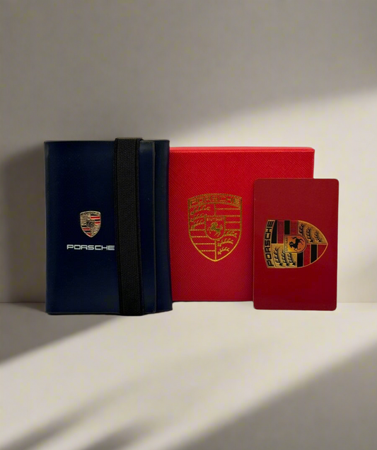 PORCHE TRI FOLD  MENS WALLET