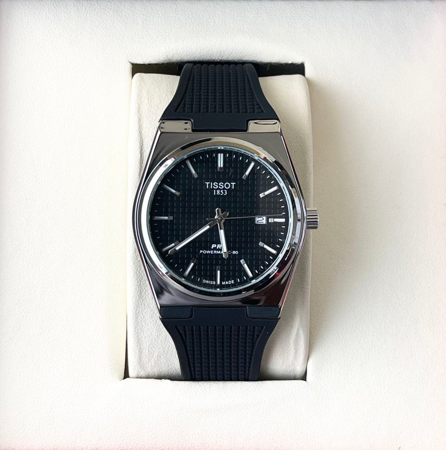 TIST QUARTZ SILICON STRAP WATCH