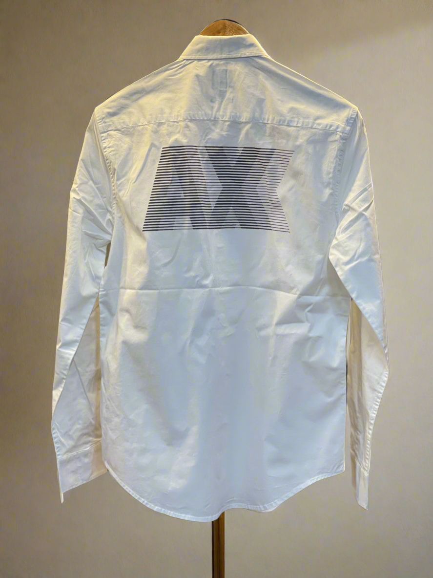 ARMNI EXCHNG BACK PRINT LOGO DESIGN OG SHIRT