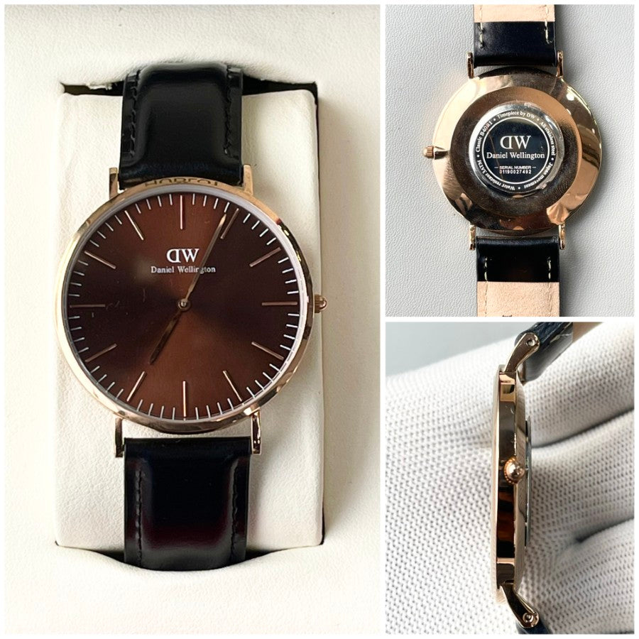 DW BASIC LEATHER WATCH