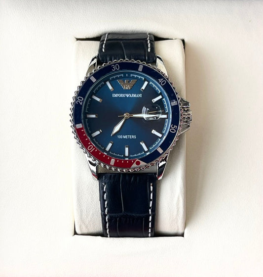 ARMNI LEATHER WATCH