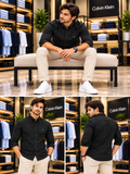 C-K SLIM FIT BUTTON-DOWN LONG SLEEVE OG SHIRT