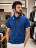 EMP ARMNI 3D LOGO-COLLAR LUXURY POLO T-SHIRT