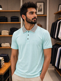 R/R HOUNDSTOOTH ACCENT POLO T-SHIRT