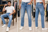 COCH SIGNATURE STRAIGHT-FIT DENIM JEANS