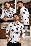 UC B ABSTRACT FLORAL PRINTED SHIRT