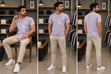 C-K OVERSIZED MONOGRAM ROUND NECK T-SHIRT