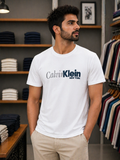 C-K NEW YORK HERITAGE ROUND NECK T-SHIRT