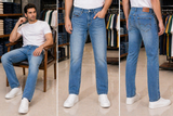 DSL INDUSTRY STRAIGHT-FIT JEANS
