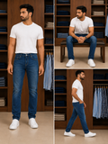 LCST CLASSIC STRETCH STRAIGHT-FIT JEANS