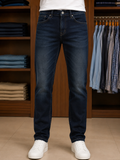LCST PREMIUM DARK INDIGO STRETCH STRAIGHT-FIT JEANS
