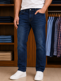 LCST DEEP BLUE STRETCH STRAIGHT-FIT JEANS