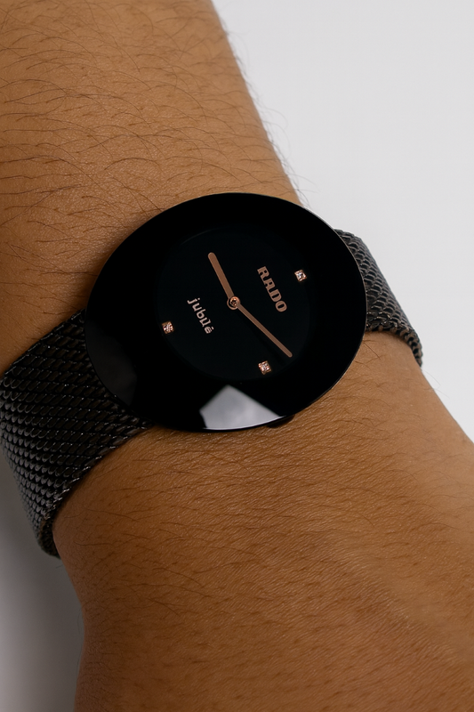RAD O JUBLIE MESH METAL STRAP WATCH