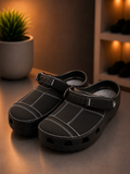 Yukon Leather-Detail Utility Clogs