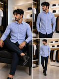 C-K MINIMALIST VERTICAL STRIPE  STRIPE SHIRTS