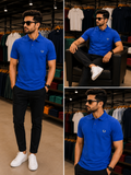 FRD PRRY BACK EMBROIDERED LAUREL WREATH COTTON PIQUÉ POLO T-SHIRT