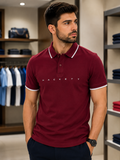 HKT SPORT TIPPED ESSENTIAL PREMIUM POLO T-SHIRT
