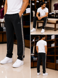 ADS SPORTS PERFORMANCE PATTERNED STRIPE STRAIGHT FIT TRACK PANT