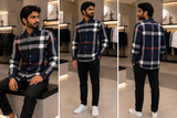 BRBRY ICON LONG-SLEEVE CASUAL CHECK SHIRT