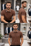 A-X TIPPED PIQUE POLO T-SHIRT
