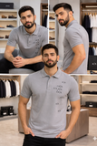 A-X MULTI-LOGO PIQUE POLO T-SHIRT