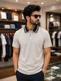 TMY TIPPED COLLAR POLO T-SHIRT